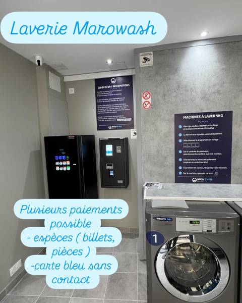 Votre laverie automatique de linge à Narbonne (11) – Ouverture 7j/7 - 07-21H - Marowash à Narbonne dans l'Aude (11)  centre-ville historique