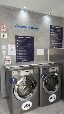 Notre zone d'activité pour ce service Laverie automatique avec lessive intégrée hypoallergénique ou écologique